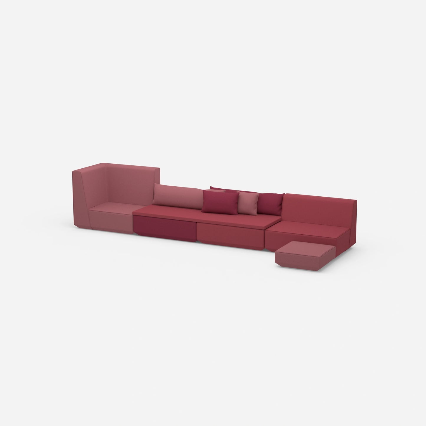 Bequeme Schlafsofas von der Seite