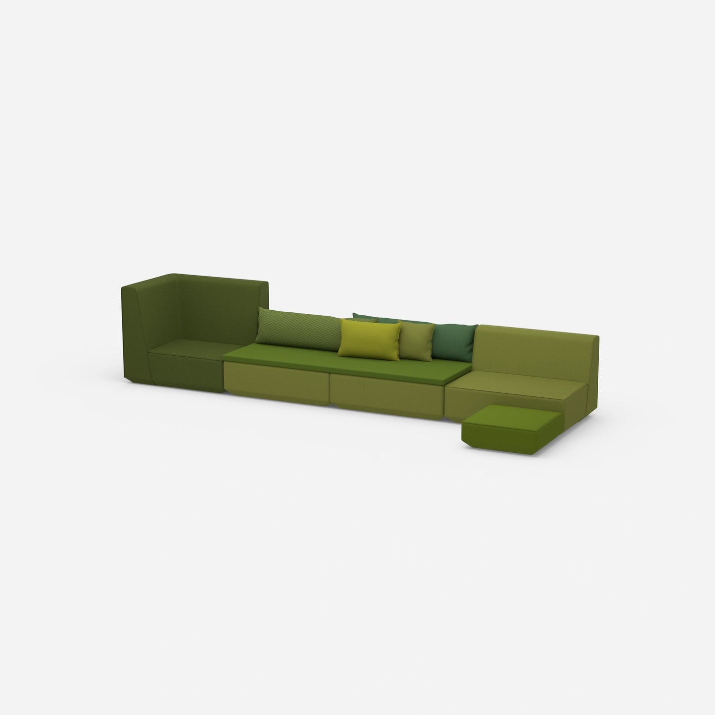 Bequeme Schlafsofas von der Seite