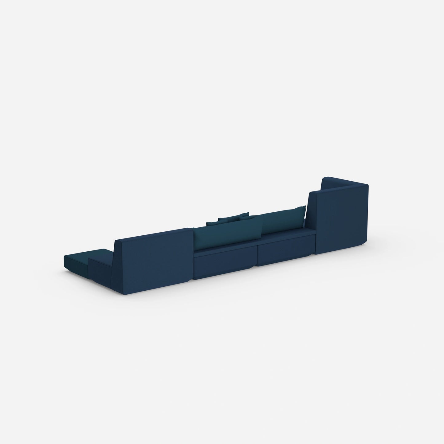 Bequeme Schlafsofas von hinten