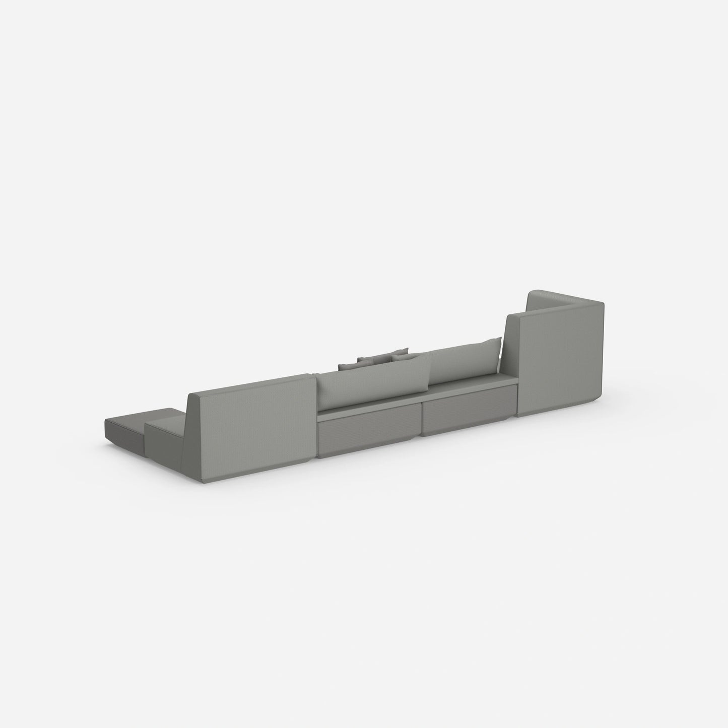 Bequeme Schlafsofas von hinten