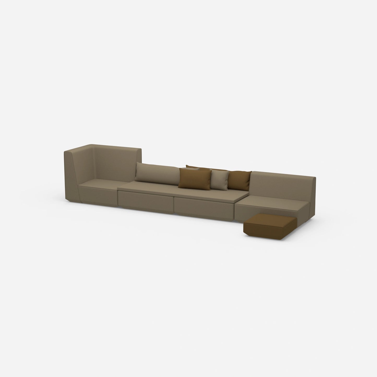 Bequeme Schlafsofas von der Seite