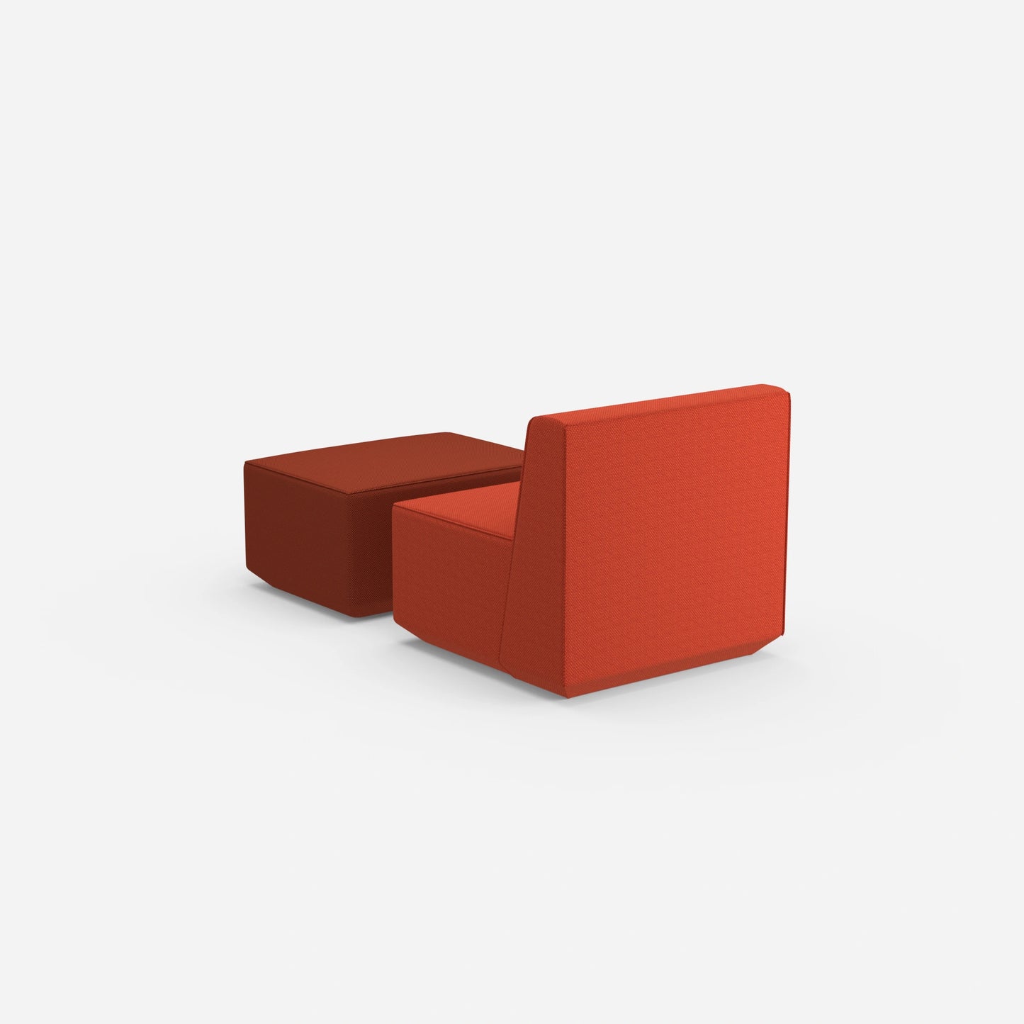 Fauteuil de lecture confortable de derrière