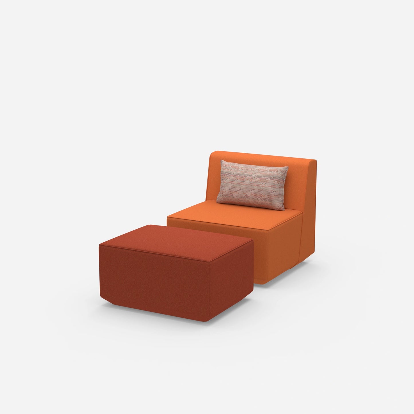 Fauteuil de lecture confortable de côté