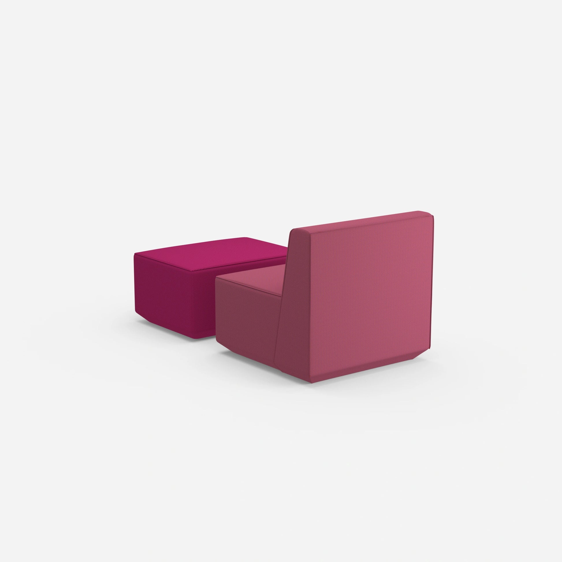 Fauteuil de lecture confortable de derrière