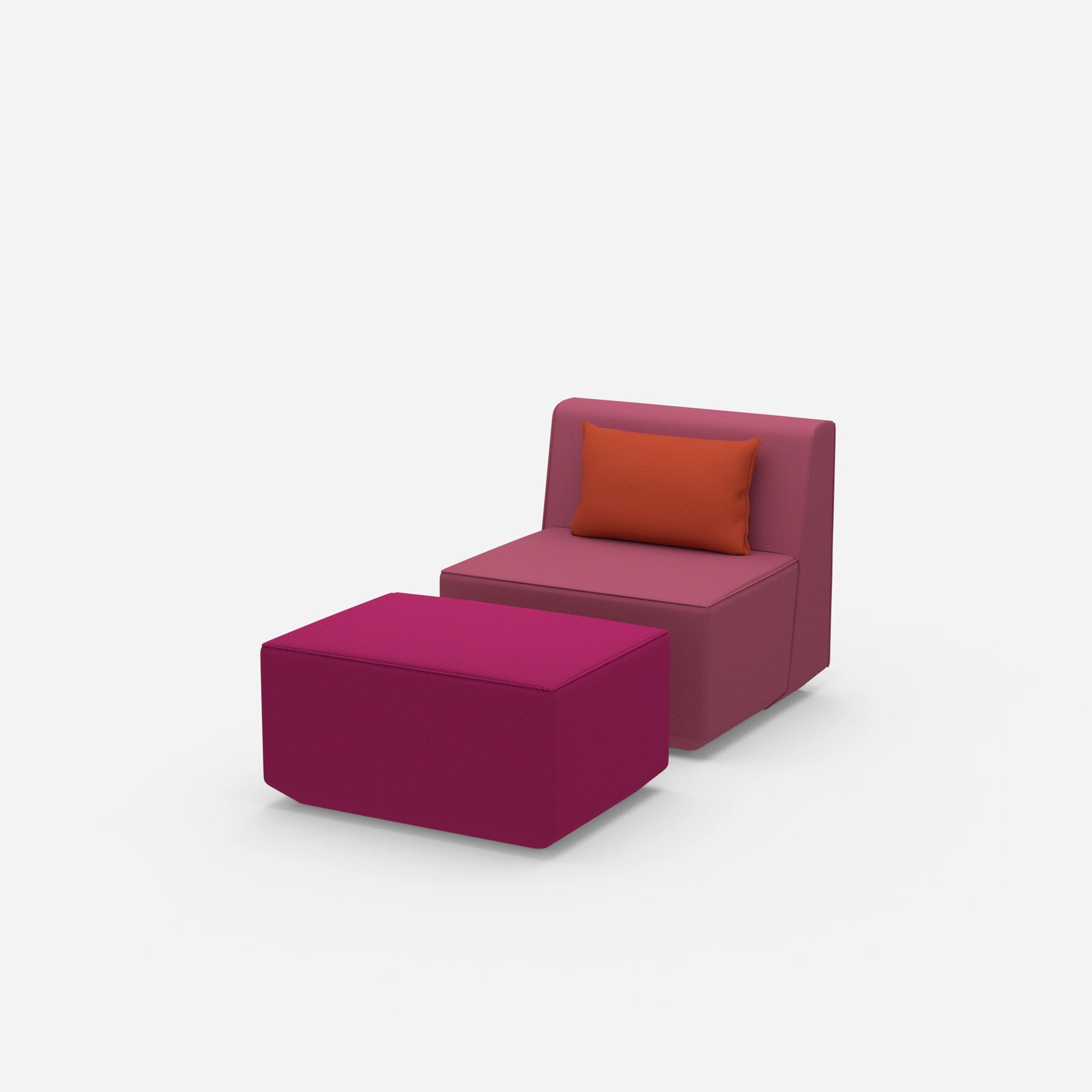 Fauteuil de lecture confortable de côté
