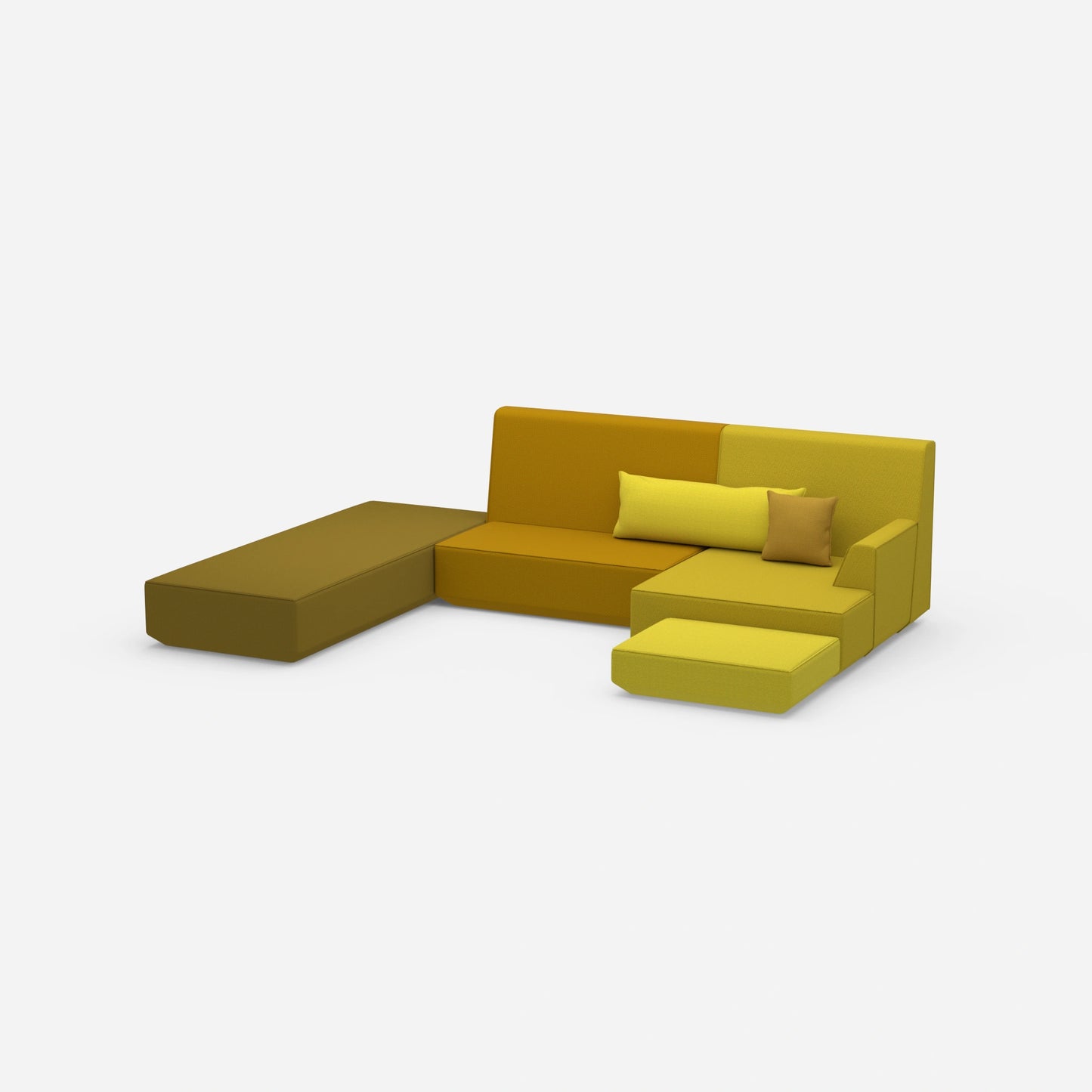 Big Sofa Schlaffunktion von der Seite