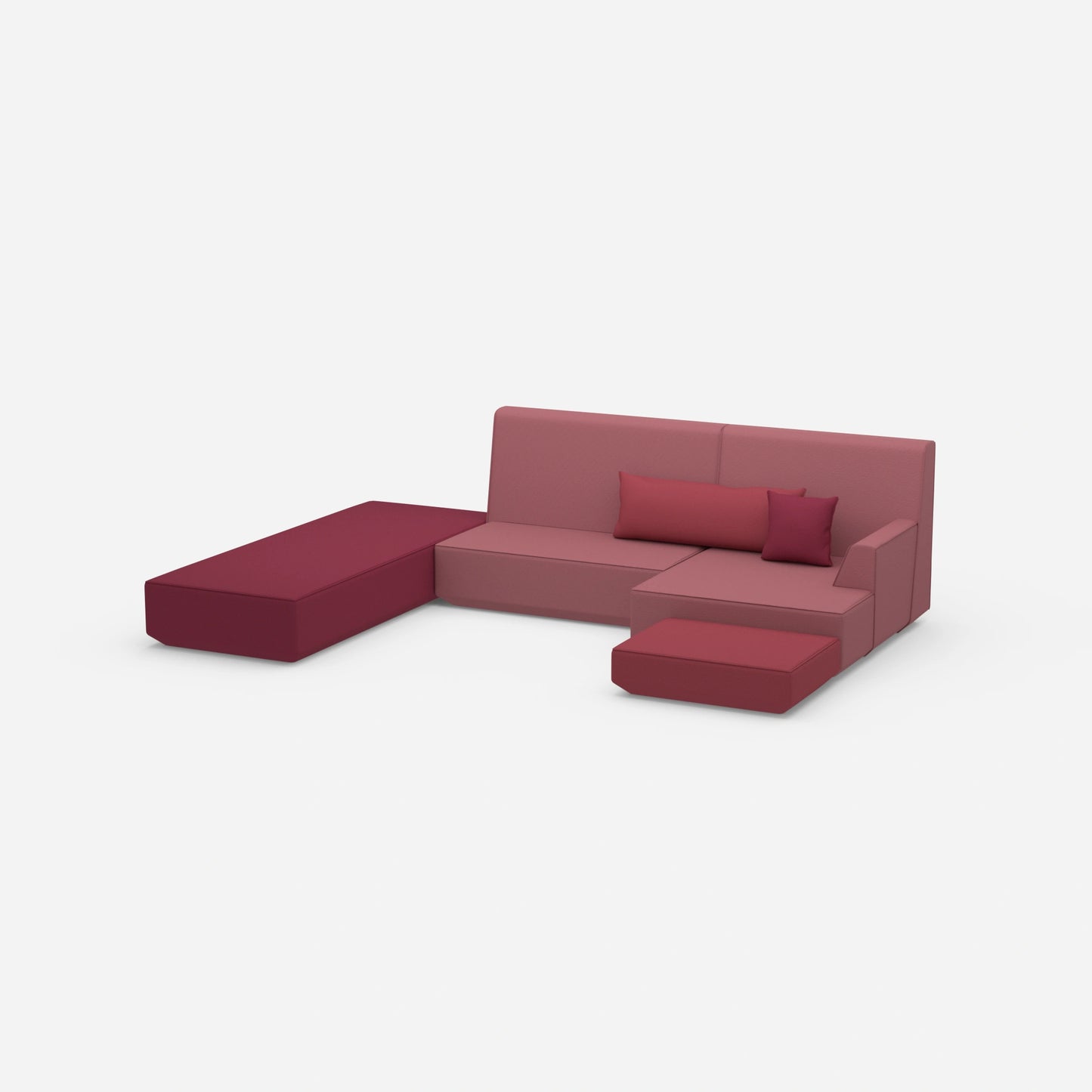 Big Sofa Schlaffunktion von der Seite