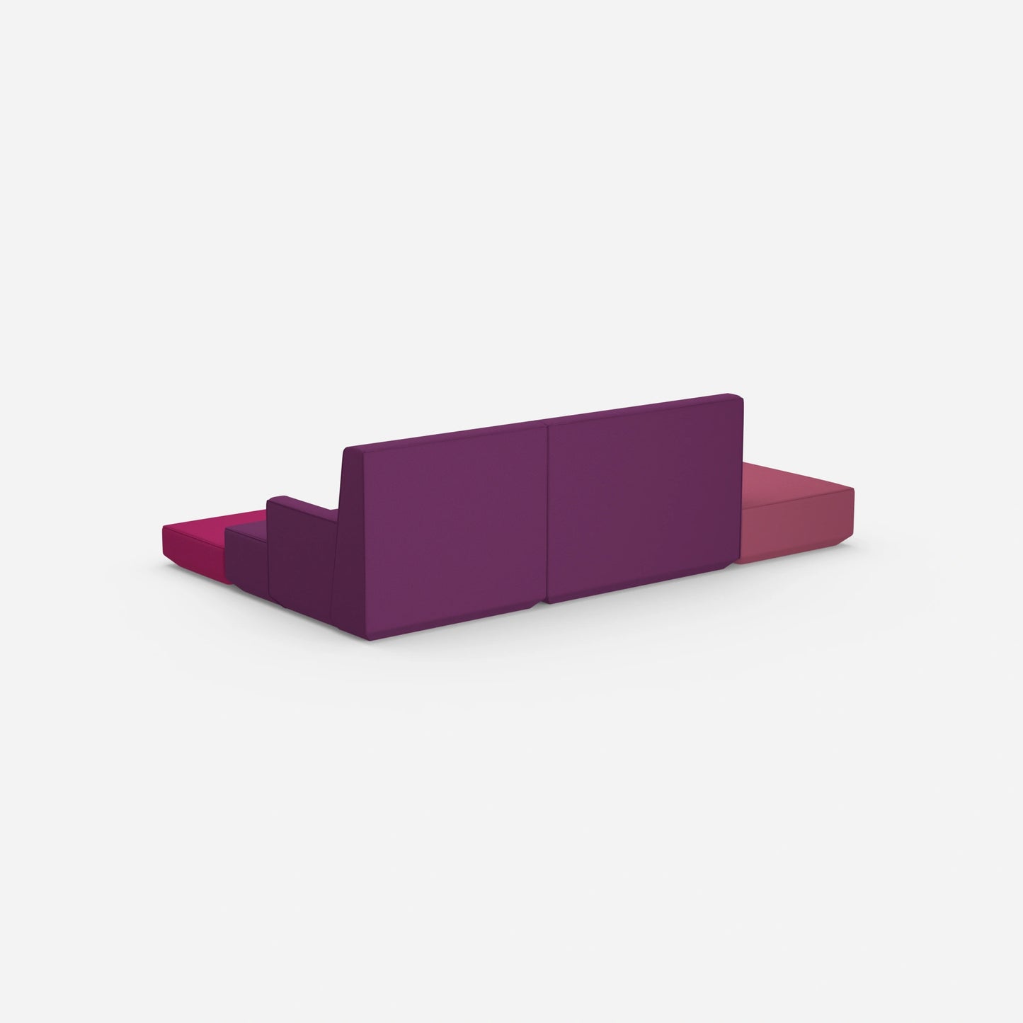 Big Sofa Schlaffunktion von hinten