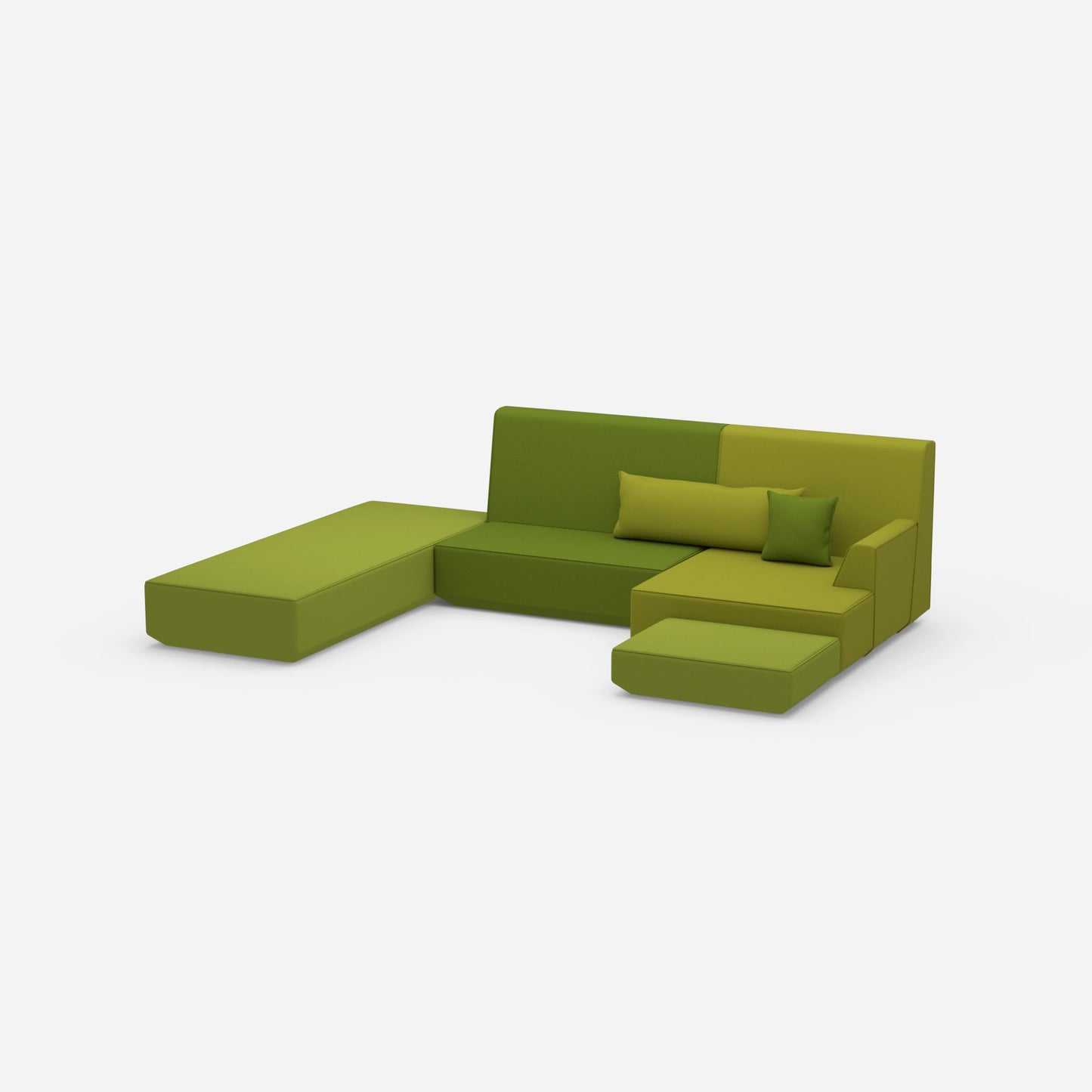 Big Sofa Schlaffunktion von der Seite
