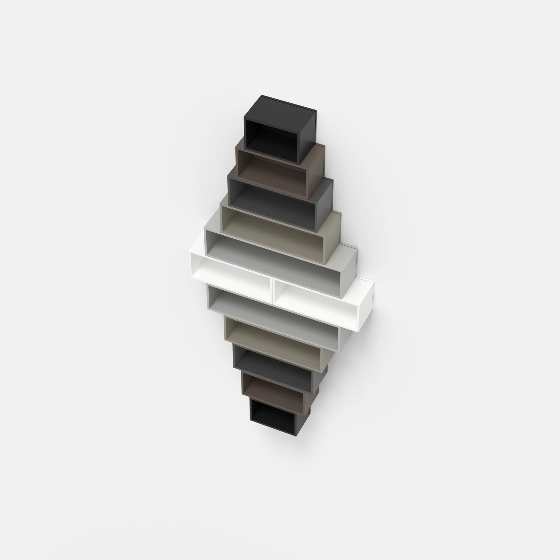 CD shelving RK032 from above