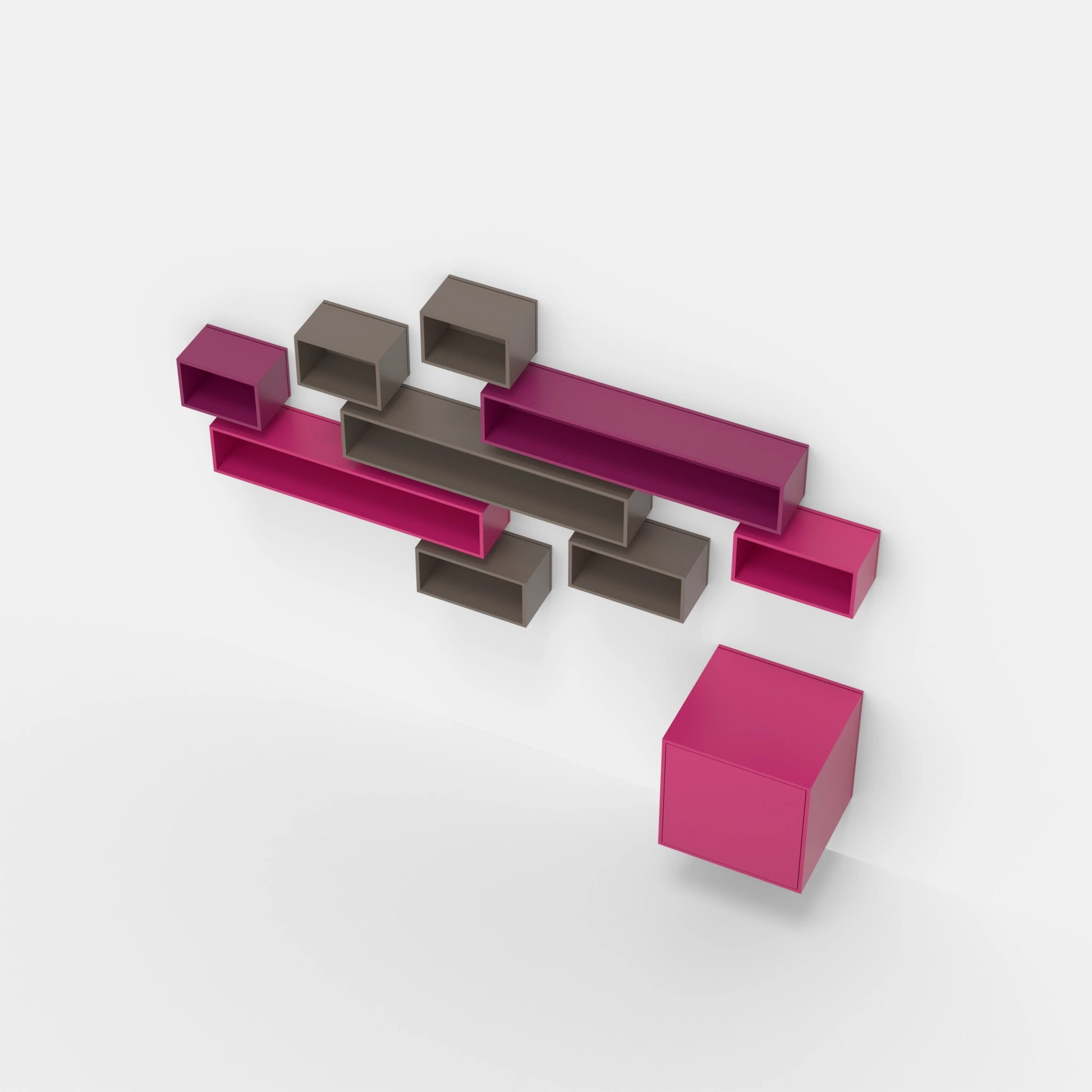 CD shelving RK038 from above