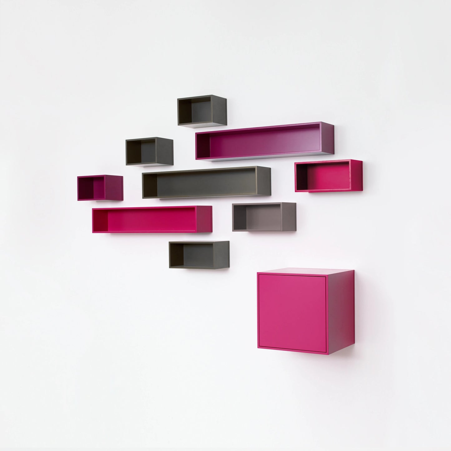 CD shelving RK038 from the left side