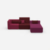 Couch mit Matratze von vorne