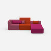 Couch mit Matratze von vorne