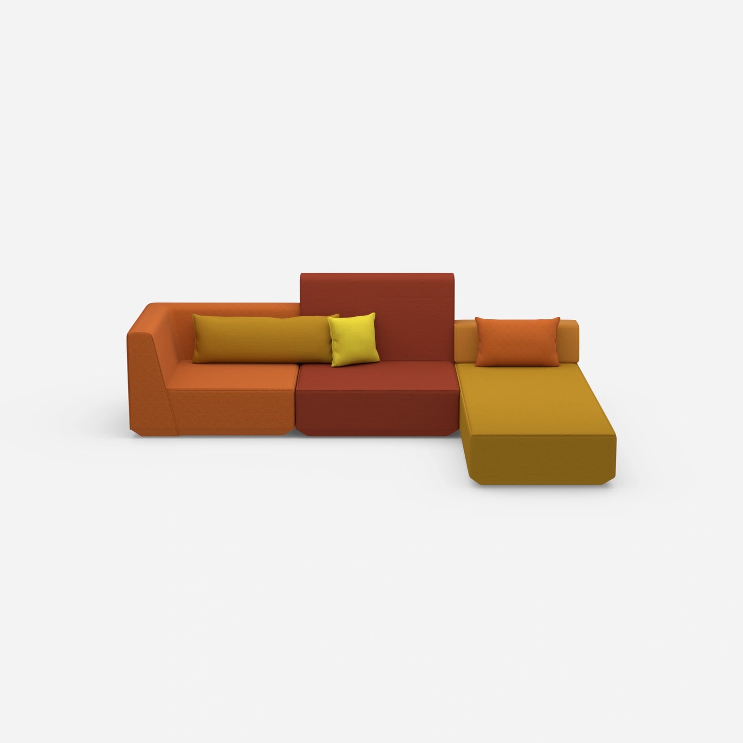 Couch zum Schlafen von vorne