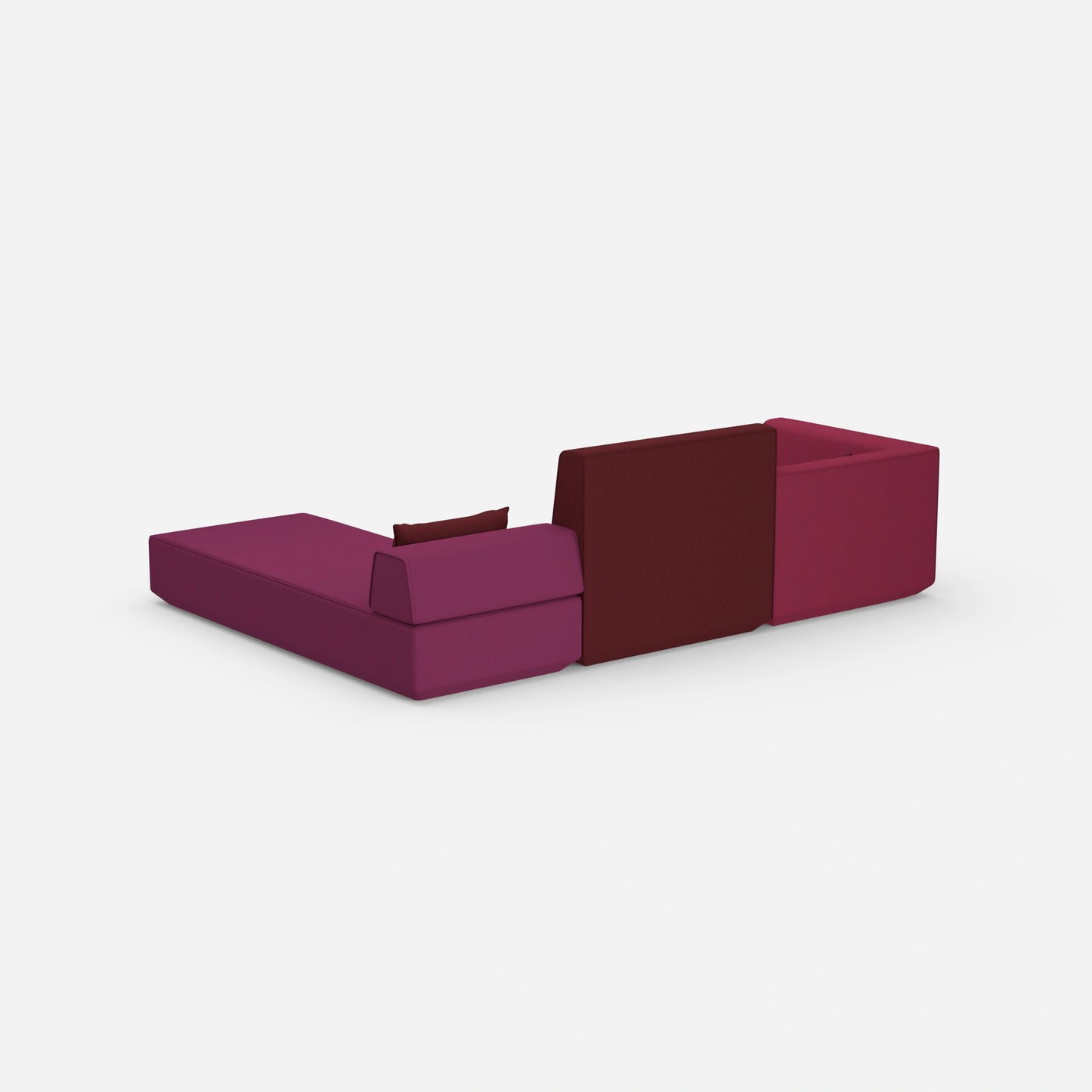 Couch zum Schlafen von hinten