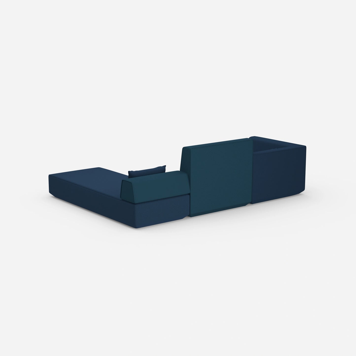 Couch zum Schlafen von hinten