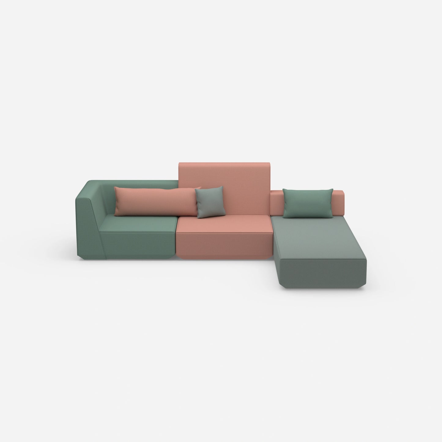 Couch zum Schlafen von vorne