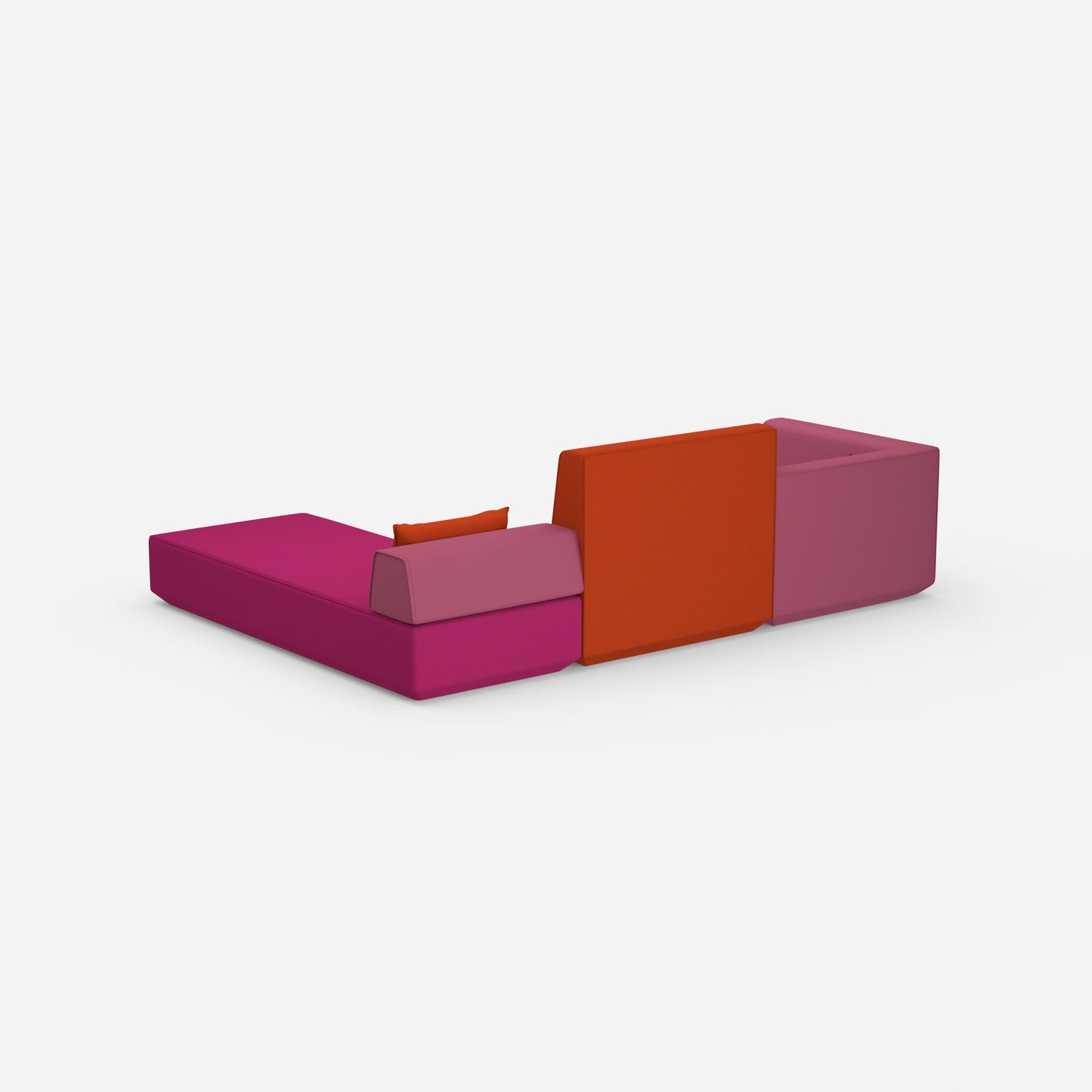 Couch zum Schlafen von hinten