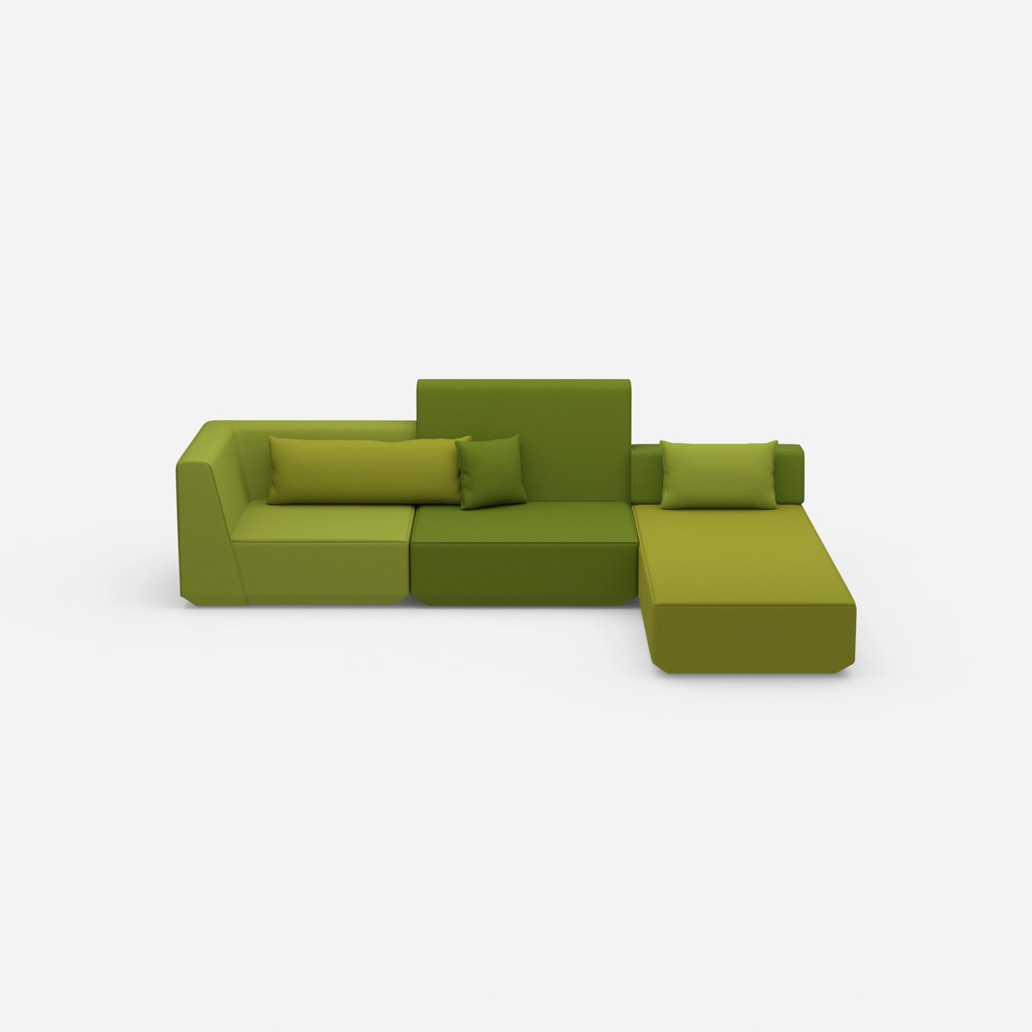 Couch zum Schlafen von vorne