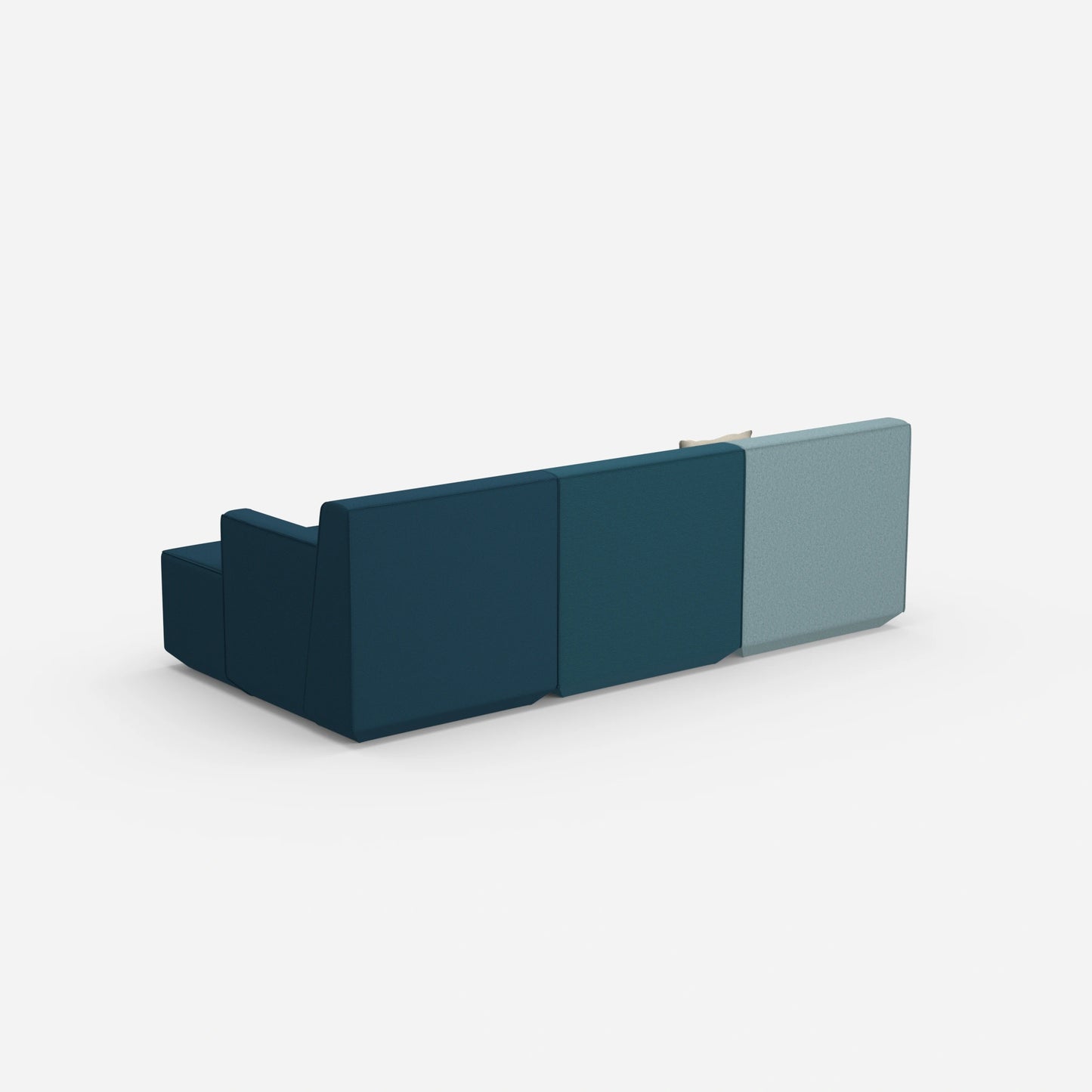 Dreisitzer Heimkino Sofa von hinten
