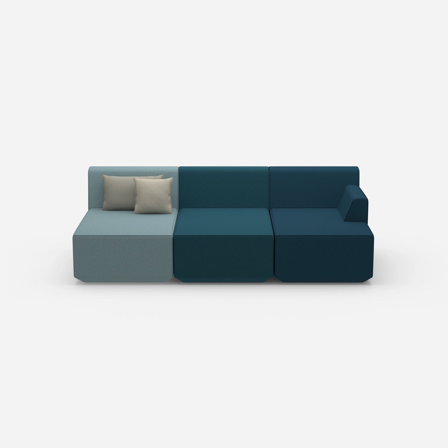Dreisitzer Heimkino Sofa von vorne