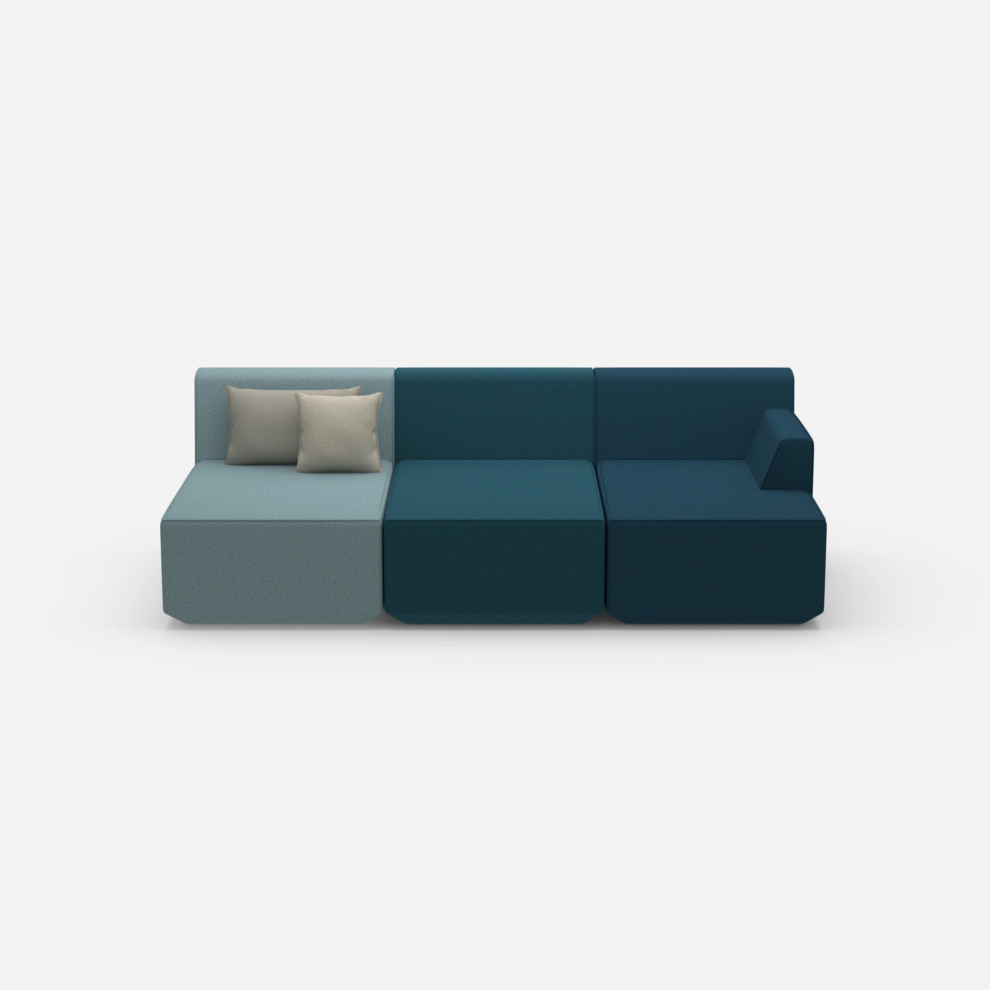 Dreisitzer Heimkino Sofa von vorne