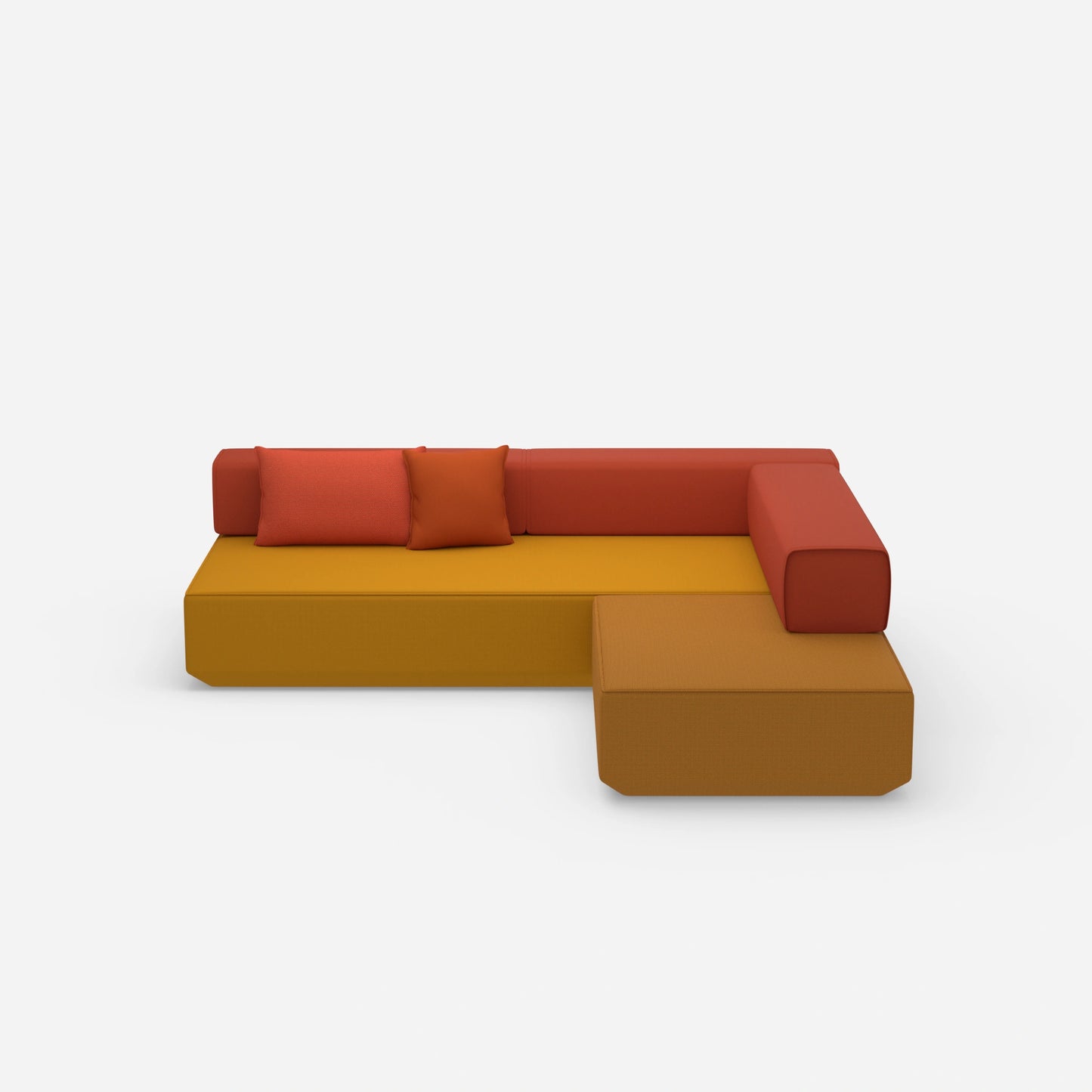 Eck Schlafcouch von vorne