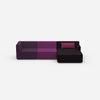 Eckcouch modern 320 cm breit von vorne