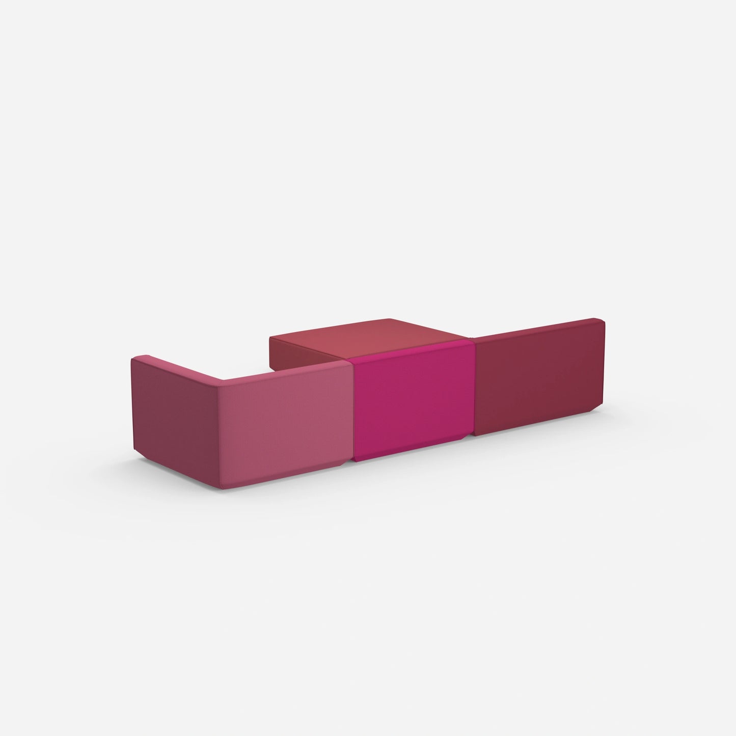 Ecksofa breite Liegefläche von hinten