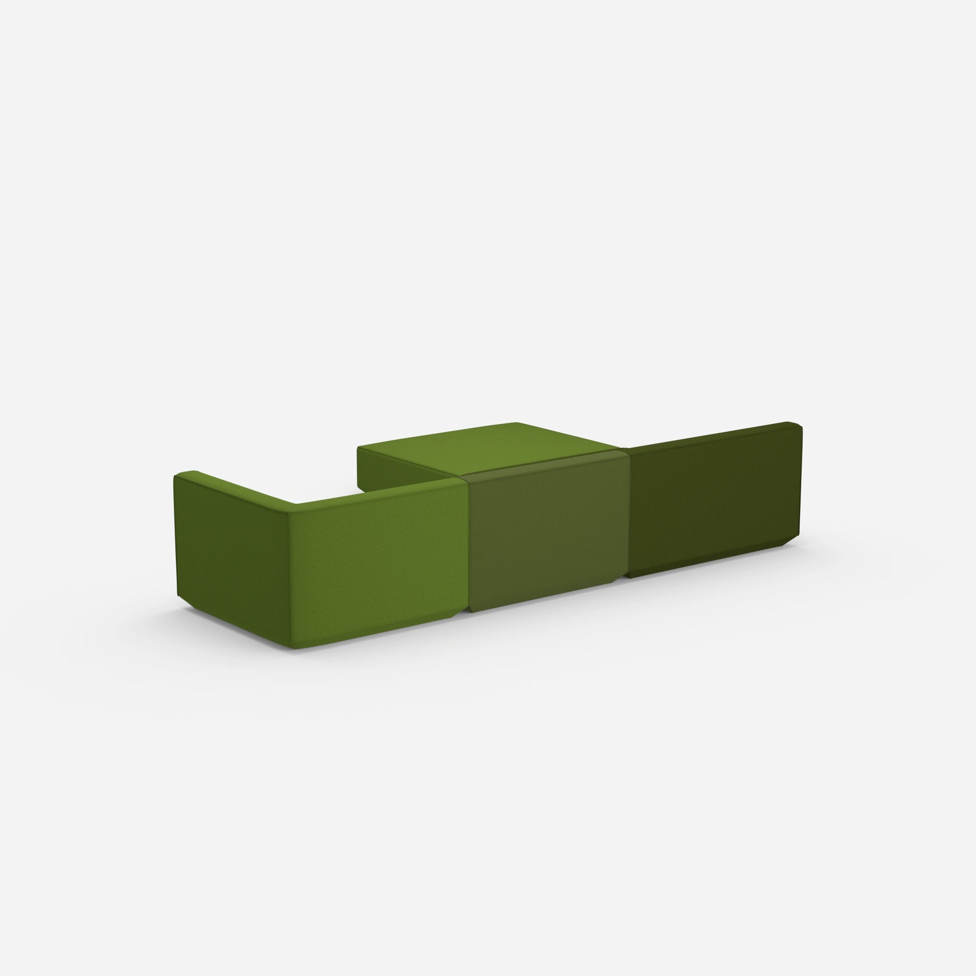 Ecksofa breite Liegefläche von hinten
