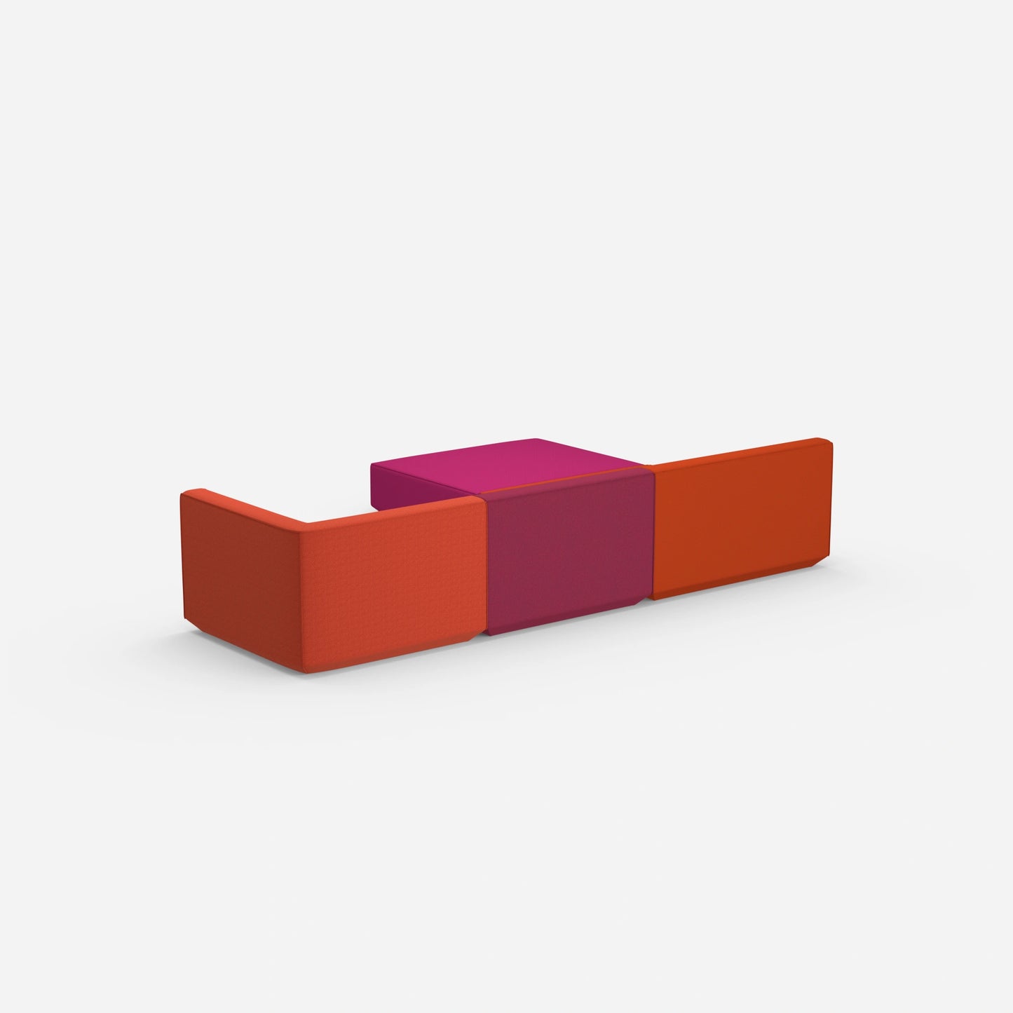Ecksofa breite Liegefläche von hinten