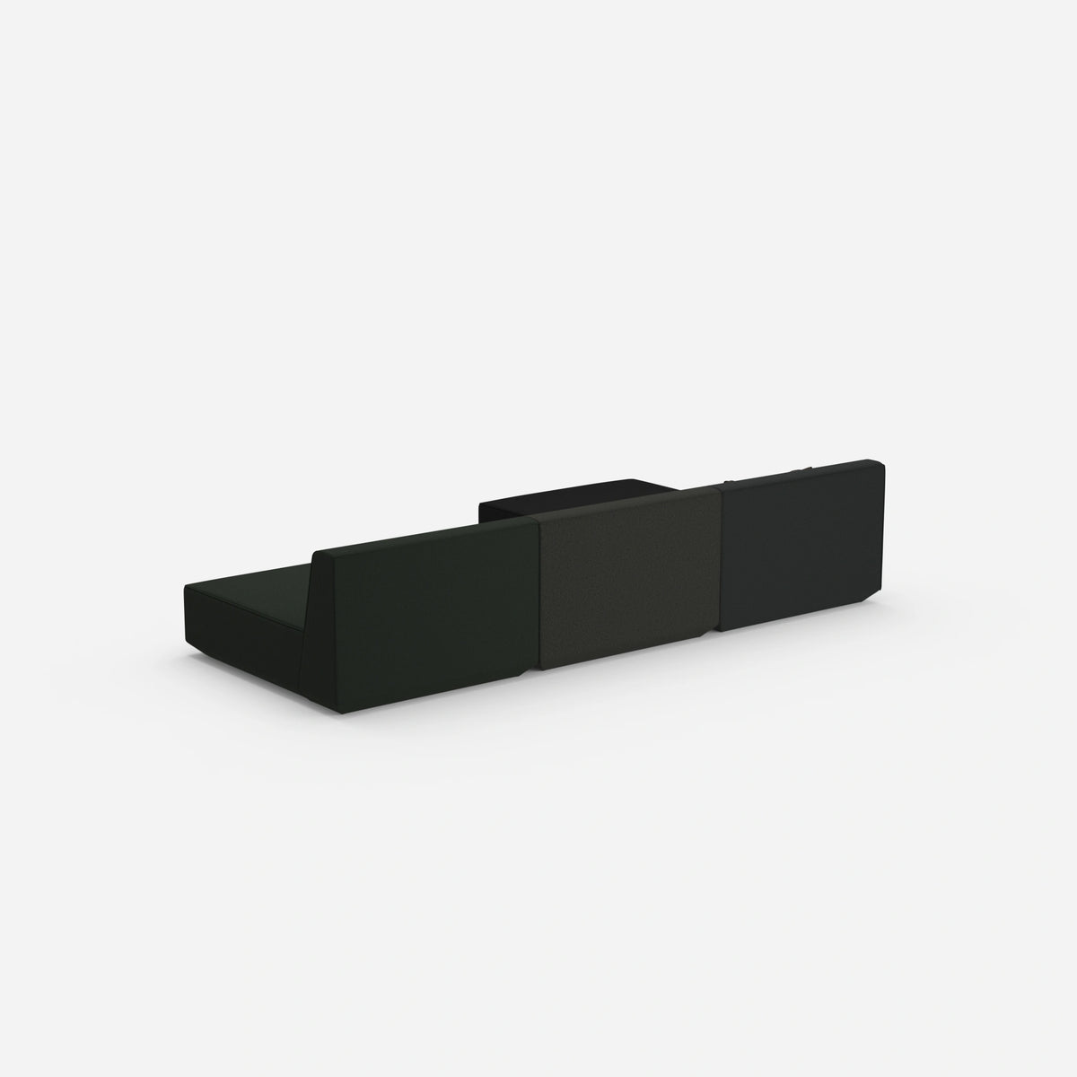 Ecksofa Lounge 300 cm breit von hinten