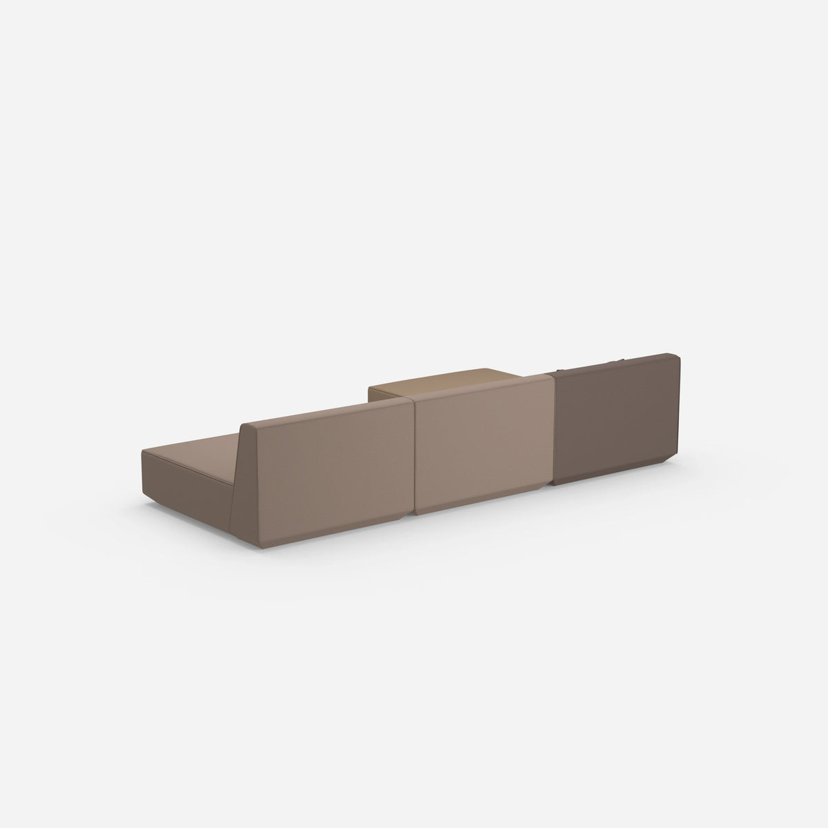 Ecksofa Lounge 300 cm breit von hinten