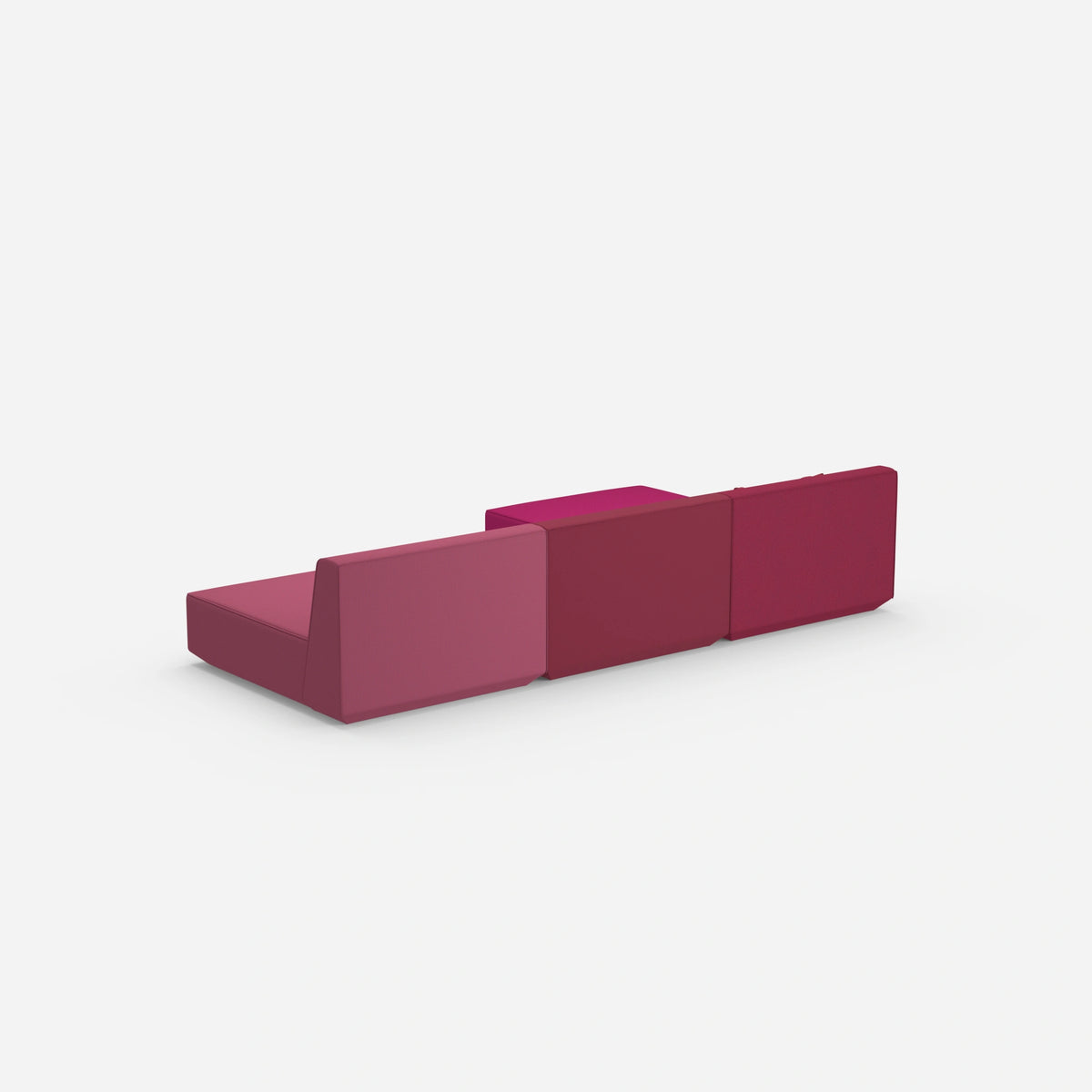 Ecksofa Lounge 300 cm breit von hinten