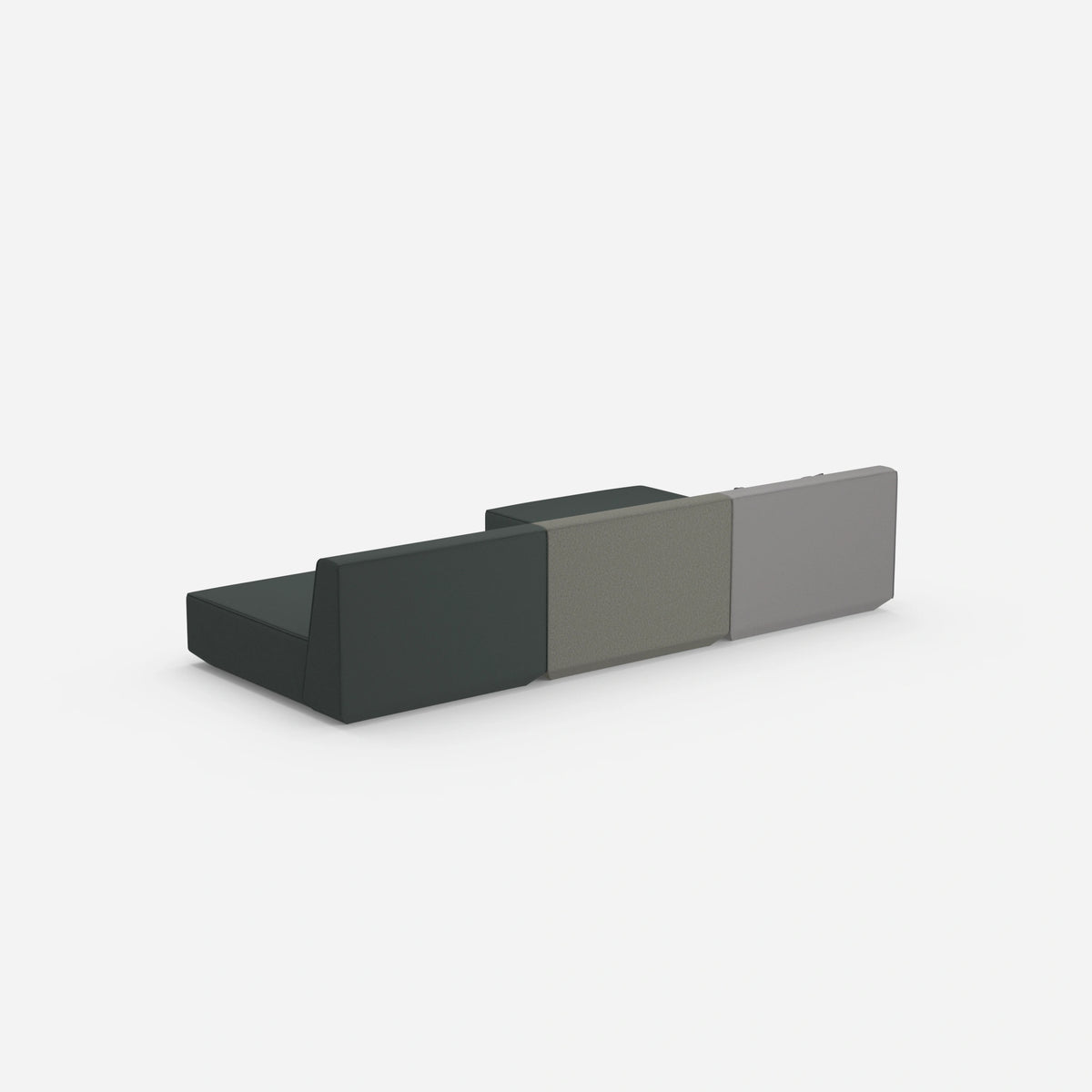 Ecksofa Lounge 300 cm breit von hinten