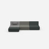 Ecksofa Lounge 300 cm breit von vorne