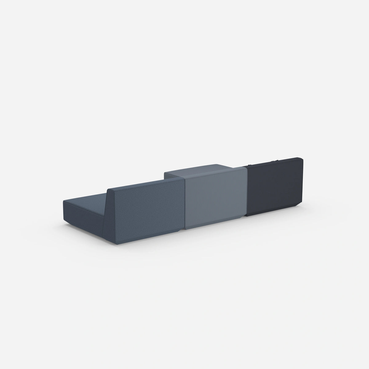 Ecksofa Lounge 300 cm breit von hinten