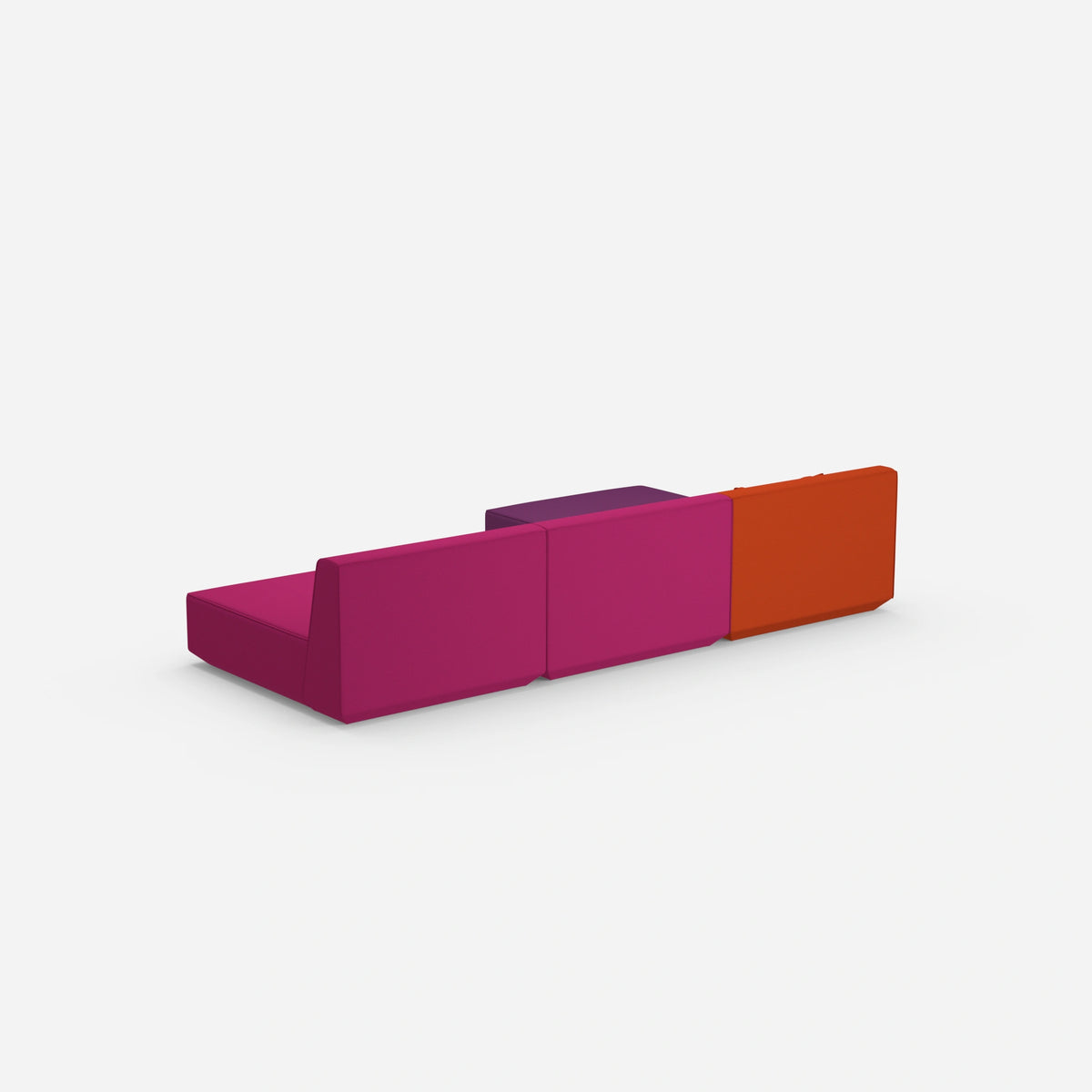 Ecksofa Lounge 300 cm breit von hinten