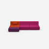 Ecksofa Lounge 300 cm breit von vorne