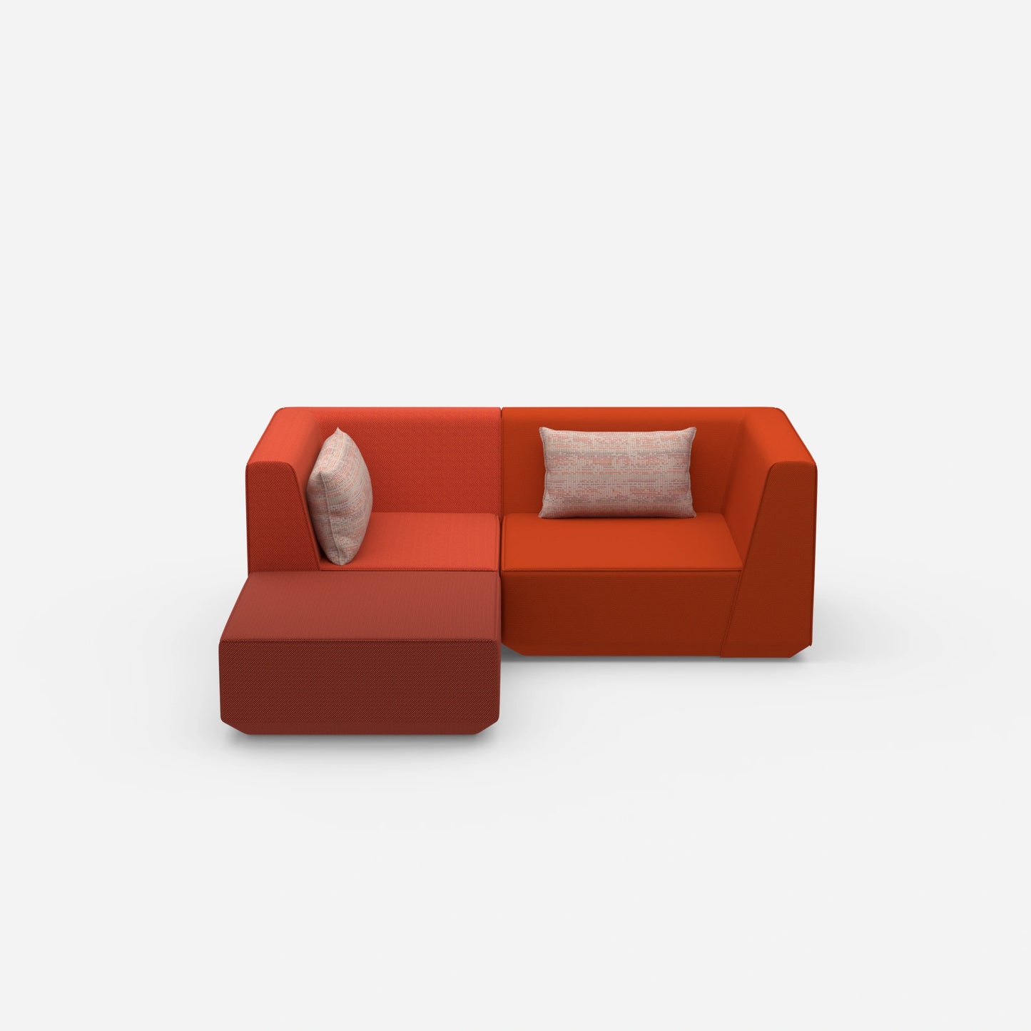 Ecksofa tief von vorne