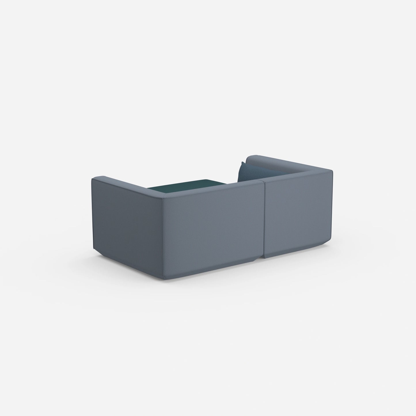 Ecksofa tief von hinten