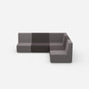 Gleichschenkeliges Sofa von vorne