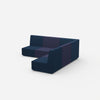 Gleichschenkeliges Sofa von der Seite