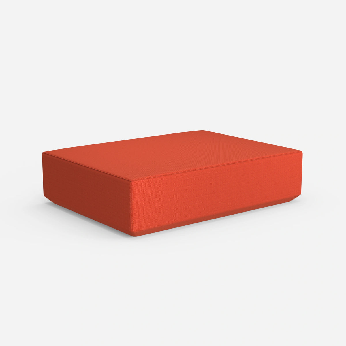 Großer moderner Pouf 160 cm breit von hinten