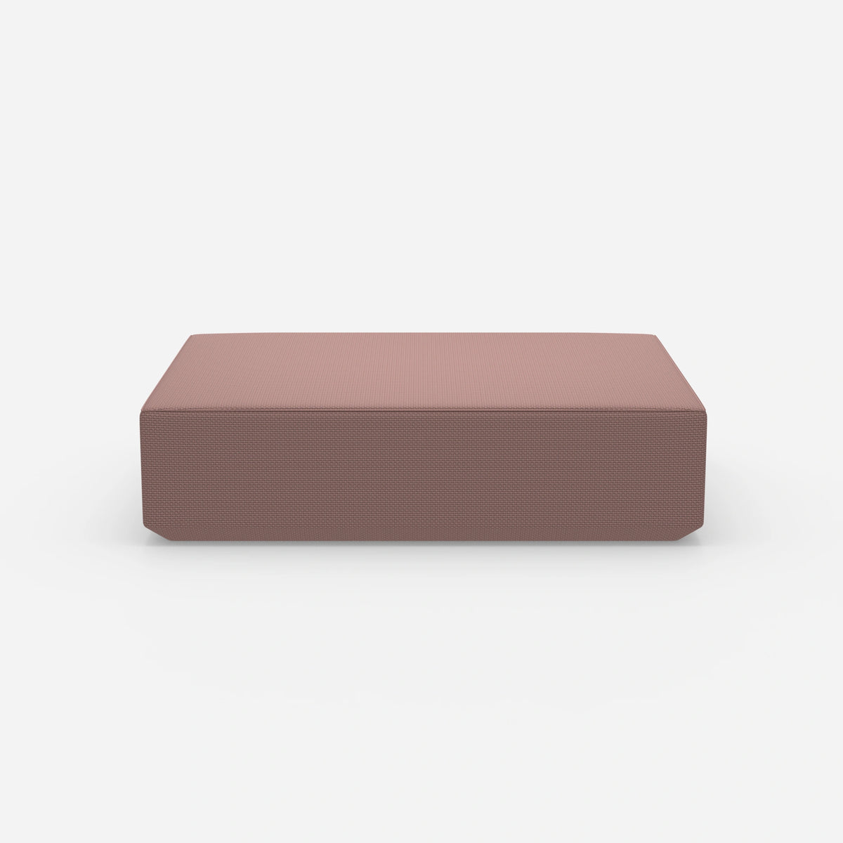 Großer moderner Pouf 160 cm breit von vorne