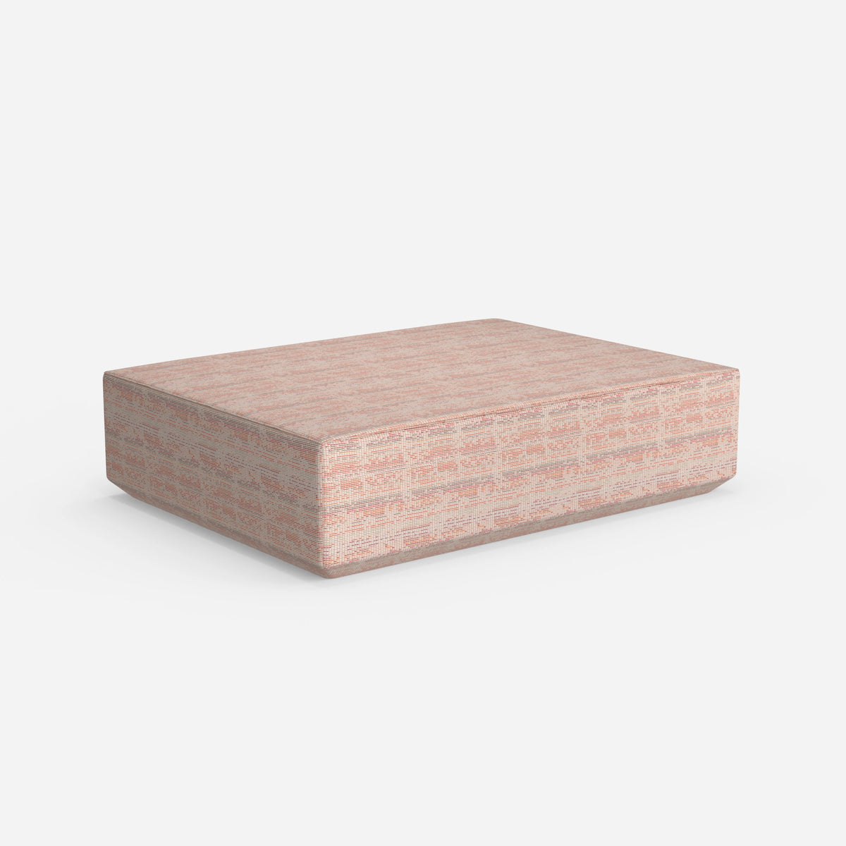 Großer moderner Pouf 160 cm breit von hinten