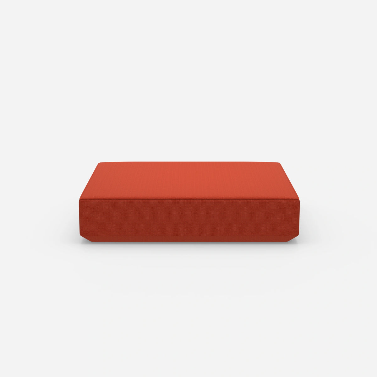 Großer moderner Pouf von vorne