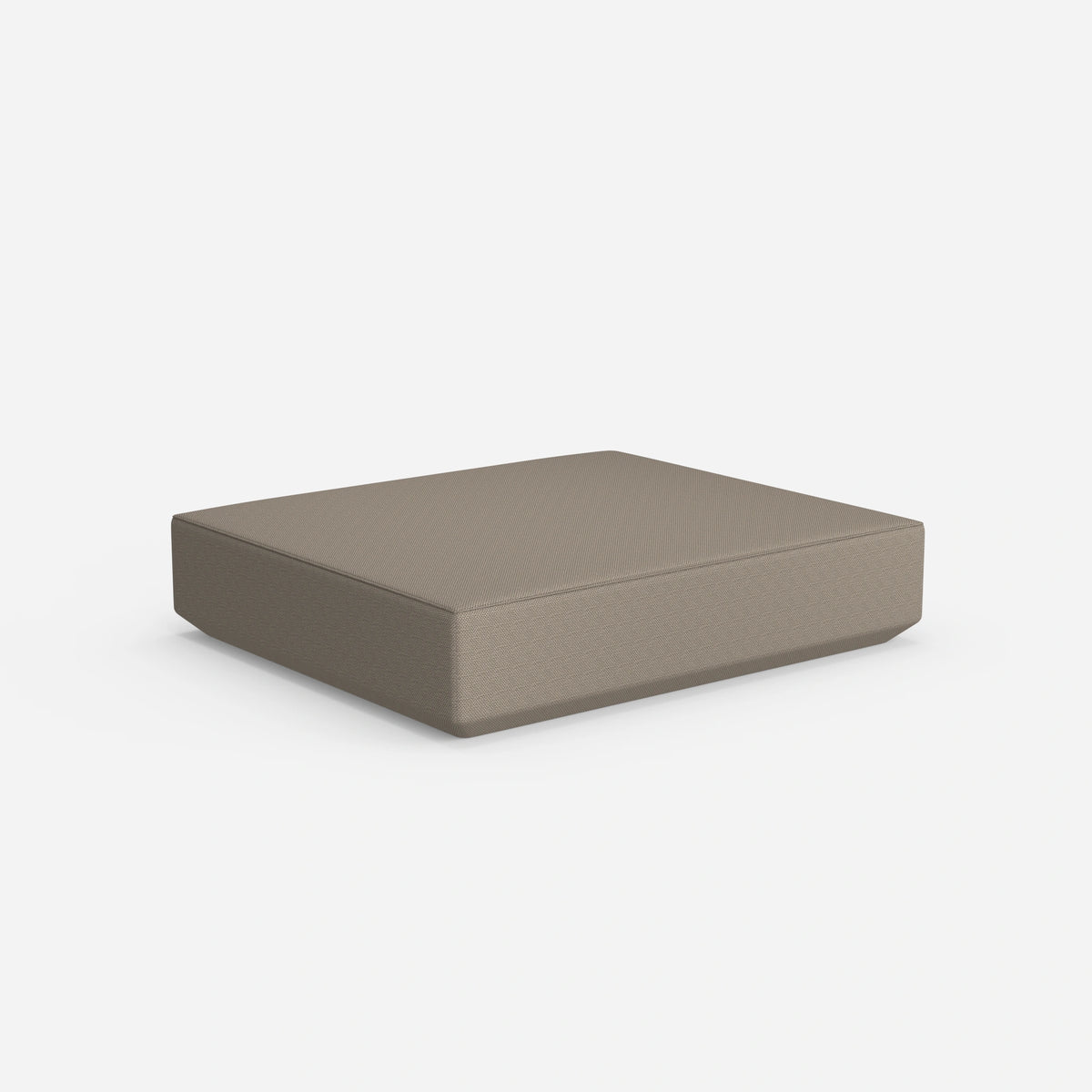 Großer moderner Pouf von hinten