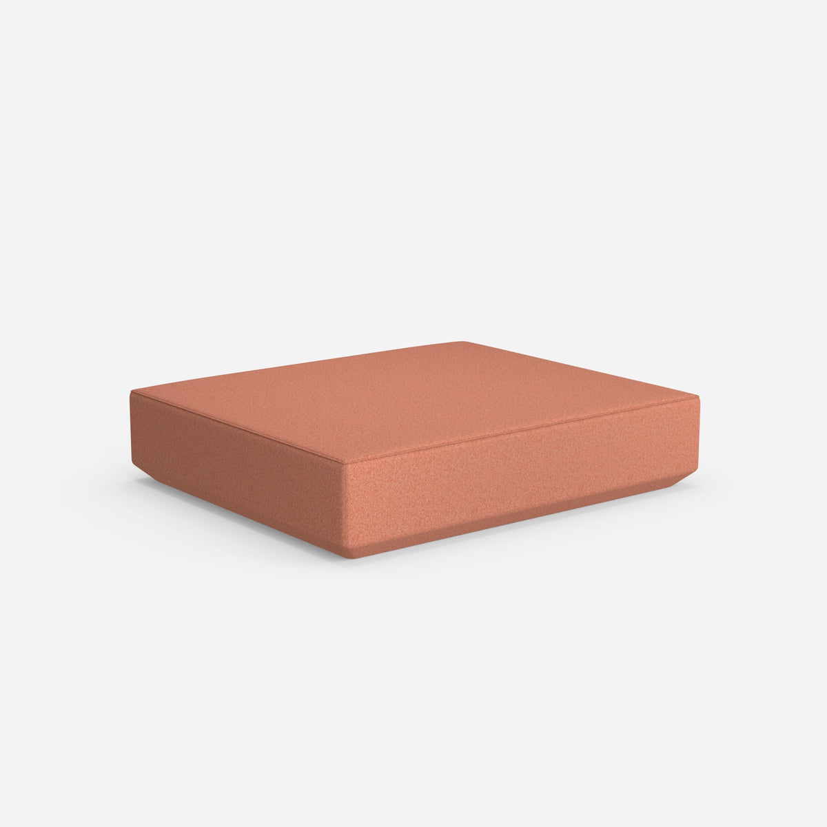 Großer moderner Pouf von hinten